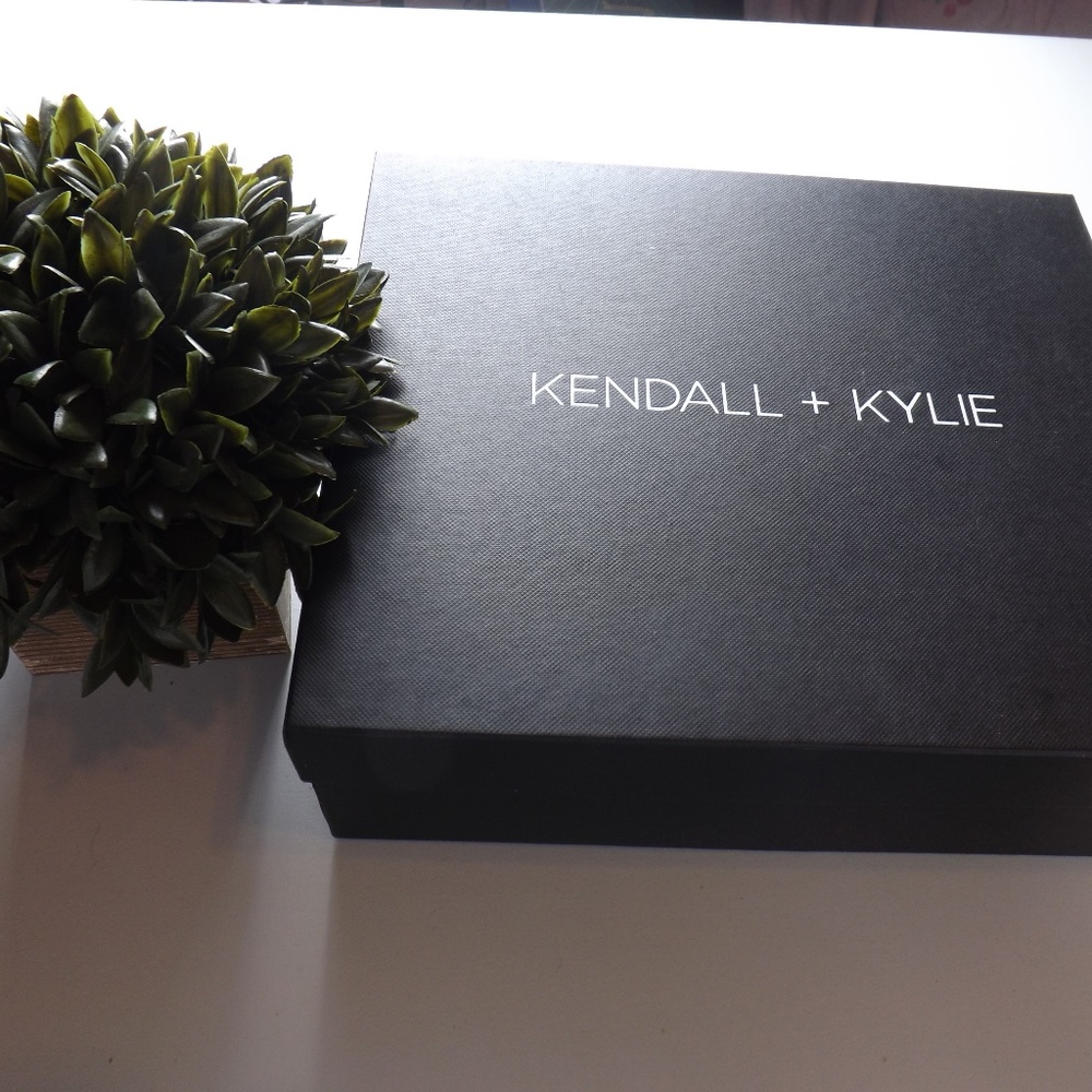Kendall & Kylie Ginny Black Suede LaceUp Heels New - Picture 2 of 7